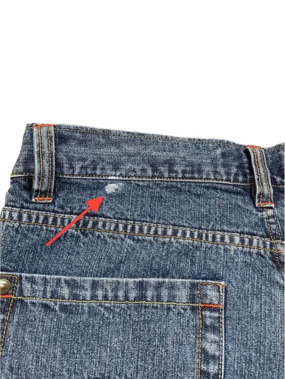 Vintage Micros Blue Denim Flared Jeans Size 34x32